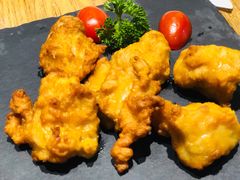 墨鱼汁黄金鸡块-棒约翰比萨·意面(剑河店)