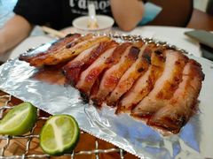 泰式炭烧猪颈肉-稻香酒家·33年老字号·港式粤菜(富邦中心店)