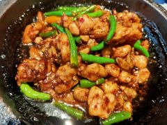 酱爆石锅蛙-绿茶餐厅(王府井永宁门店)