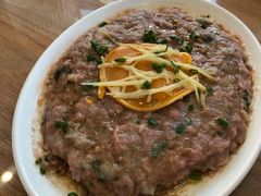 咸蛋蒸肉饼-香港深井掂檔烧鹅茶餐厅(海韵城店)