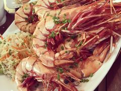 爆烧基围虾-班赞海鲜市场