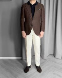 点击看大图 -怒马会 全麻衬西装高级定制