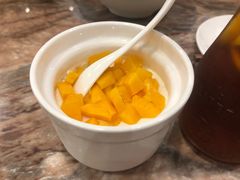 芒果双皮奶-廣九广味食堂-猪肚鸡火锅(曼哈顿店)