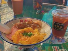 滑蛋黑椒龙利鱼饭-憶廟街 X 沙角邨(太古城店)