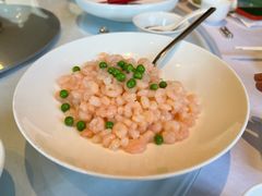 手剥河虾仁小豌豆-玫瑰厅上海菜(兴国路店)