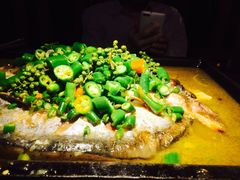 -探鱼·鲜青椒爽麻烤鱼(三水广场店)
