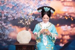 点击看大图 -后宫·古装汉服京剧儿童亲子全家福摄影
