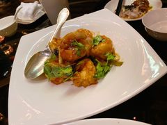 黑蒜大千虾球-北京四季酒店·采逸轩