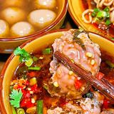 乐山最好吃的脑花面🍜为了它坐动车也要去吃