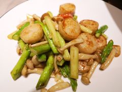 烧汁白玉菇炒带子-尚一汤·粤菜海鲜(环球港店)