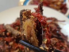 辣椒与牛肉一起绝配-浮何烤铺(桐梓林店)
