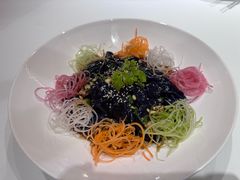 油泼大碗手工黑凉皮-宝轩渔府·海鲜(水上店)