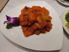 茄汁菠萝鸡-刘胖子家常菜·蹄花焖藕(马场路店)