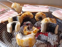 -围炉肉舍•炭烤活鳗•丹东海鲜烤肉(步行街店)