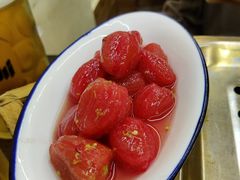 凉拌西红柿-盟重烧烤(东瓜山创始店)