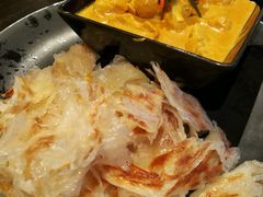 咖喱时蔬配手抓饼-若蘭慈·无国界素食料理(欢乐海岸店)