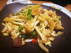 干锅有机花菜-胖老汉椒麻鸡清真新疆菜(西御街店)