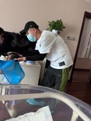 -慧婴轩婴儿理胎发胎毛笔胎毛画手足印(通州店)