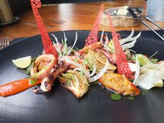 烤章鱼配炒茴香-AZUL by FUEL蓝色·法式酒馆(琶醍店)