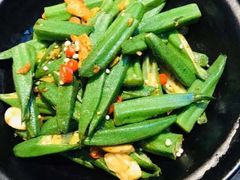 砂锅秋葵-肖记公安牛肉鱼杂馆· 省级非物质文化遗产(仁和路店)