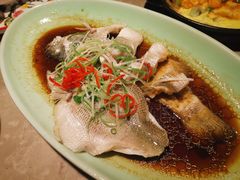 葱油鲈鱼-新白鹿餐厅(金鹰新街口店)