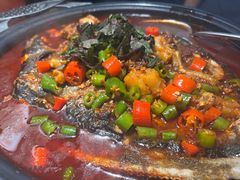 -探鱼·鲜青椒爽麻烤鱼(苏宁广场店)
