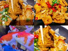 -东来菜馆•手抓海鲜家常菜•海鲜锅贴(鸽子窝店)