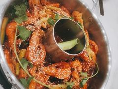 -秋波里爆蛋豆腐虾·清真(开元万达店)