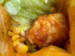 -小红车炸蛋葱油饼