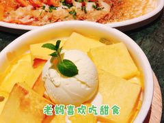 冰淇淋烤布雷-新白鹿餐厅(悠迈生活广场店)