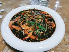 凉拌虾-玛扎烧烤私房菜