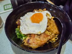 葱油猪扒捞出前一丁-华嫂冰室(尖沙咀店)