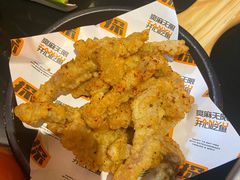 彭彭小酥肉-探鱼·鲜青椒爽麻烤鱼(西南商都店)