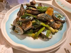 辣炒小鲍鱼-松云居.大连人.大连菜