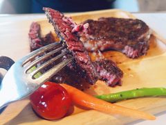 扒澳洲和牛M5肉眼配杂菌黑椒汁-窗外西餐厅(普罗理想国店)