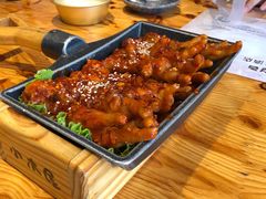 火辣鸡爪-恩你小木屋米酒店(莱山店)