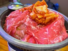 牛肉寿喜锅-坂吉屋·居酒屋深夜食堂(龙湖店)