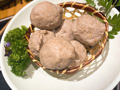 鲜牛肉丸-手选潮汕鲜牛肉火锅(二七广场店)