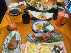 刺身三点拼盘-九井澤精致料理(金茂店)