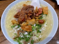 蛋冲牛肉豆腐脑-小豆海棠(人民南路店)