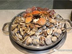 -绿岛港轩海鲜烤肉涮锅自助餐厅