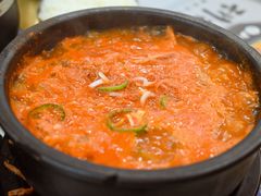 辣牛肉汤-海兰江石锅饭(水上店)
