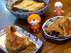 鸭腿面-孙盛兴奥灶面馆·蟹黄面·三虾面(山塘街总店)