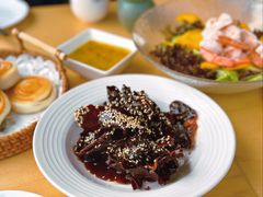 糖醋风干牛肉-怡得观滇餐厅·地道昆明菜·1996(海埂大坝店)