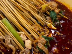 -拈签一笑黄牛肉辣卤串串
