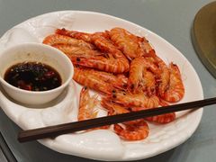 原味白灼基围虾-富阳国际贸易中心大酒店富盈门中餐厅