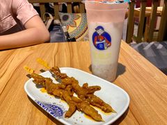 椰奶甜胚子奶茶-宝葫芦西北茶食铺(万达店)
