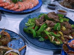 沙茶牛肉-阿尔法海鲜排档(爱琴海店)