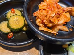 餐前小菜-九田家黑牛烤肉料理(新光汇店)
