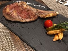 纽西兰SFF珍藏级战斧牛扒配海盐-喜洲吧·江畔老船厂·庭院餐厅(喜临院店)